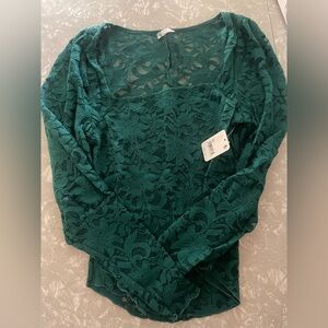Free people lace long sleeve